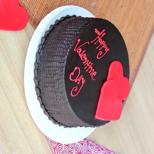 Valentine Truffle Cake