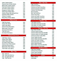 Felicious Flavour's Of China menu 3