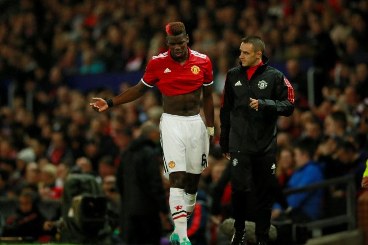 Mourinho ne dramatise pas la longue absence de Pogba