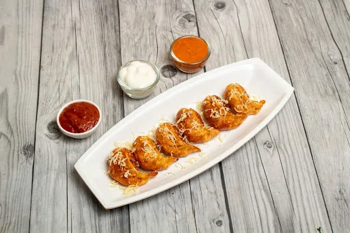 Chicken Cheese Fried Momos [6 Pieces]