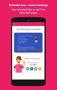  Free Data Recharge - DataBack- screenshot thumbnail  