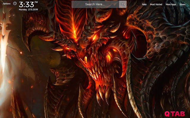 Diablo Game Wallpapers HD Theme