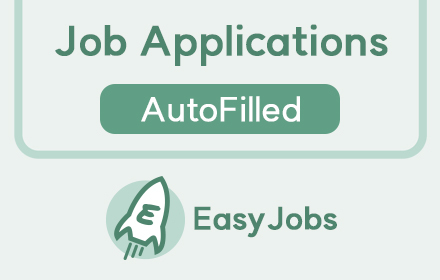 EasyJobs - Autofill job applications small promo image