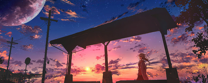 Anime Scenery Wallpapers New Tab marquee promo image