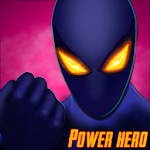 Cover Image of ダウンロード Power Hero Spider - Free fighting games  APK