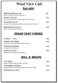 Wind View Cafe menu 2