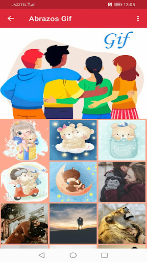 Abrazos de Amor y Abrazos de Amistad