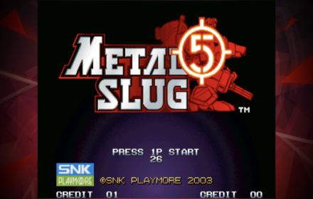 Metal Slug 5 Game for Chrome Preview image 0