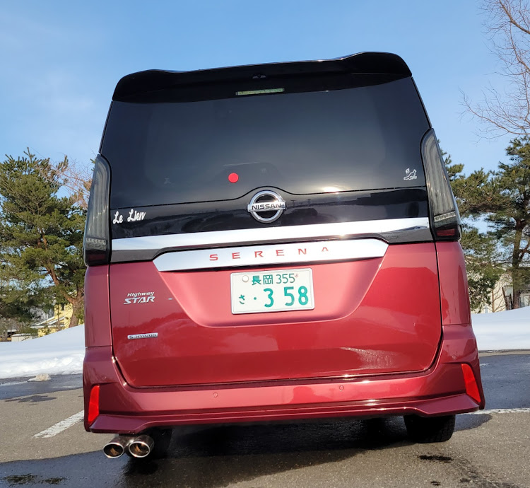 セレナの2月もよろしくお願いします・バックシャンな愛車・le lien・明日から大雪予報に関するカスタム事例の投稿画像6枚目