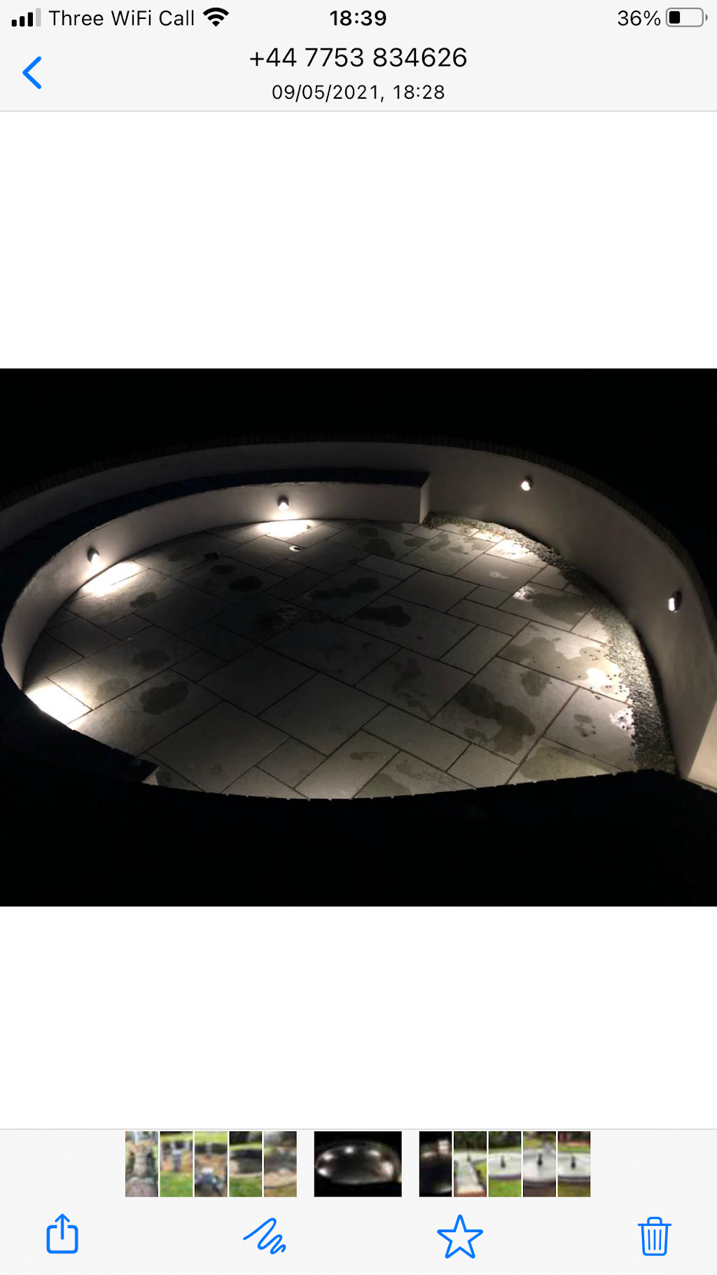 Album cover: Fire pit, patio dug into the ground 
