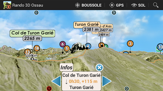 Pic du Midi d'Ossau Rando3D(圖5)-速報App