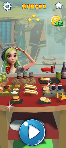 Screenshot Burger Shop Chef Cooking Game
