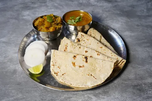 Mix Veg Dry + Dal Makhani