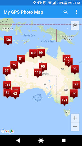 Screenshot My GPS Photo Map