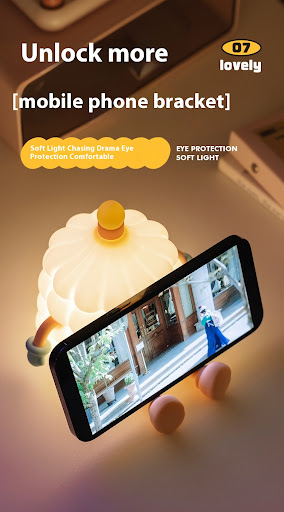 Title 10, Light Creative Sleep With Small Night Lamp. Pro...