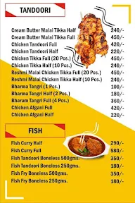 Chota Mama Chicken Mama Veg menu 1