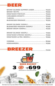 Barbeque Nation menu 1