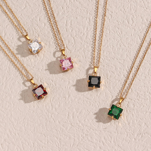 Title 4, Imogen Diamond Necklace for eternal sparkle. Ex...