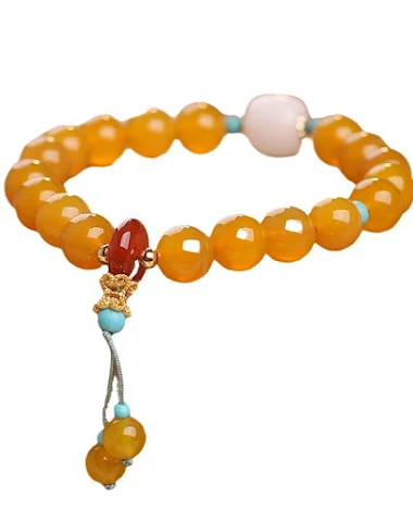 Ethno Armband aus natürlichem Citri - 0