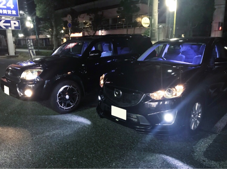 CX-5のハイラックスサーフ・CX-5・LEDに関するカスタム事例の投稿画像1枚目