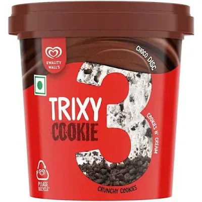 KWALITY WALL'S Kwality Walls Trixy Cookie Cup - 110 ml