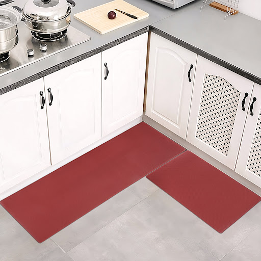 Title 6, Two-piece kitchen floor mat set non-slip, water...