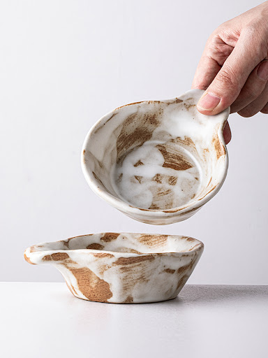 Title 1, Household Mini Sauce Dipping Ceramic Plate. Enj...