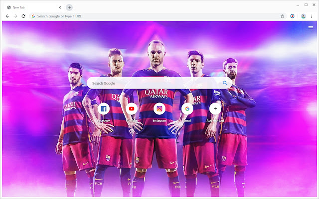 Fútbol Club Barcelona Fondos de pantalla nueva pestaña