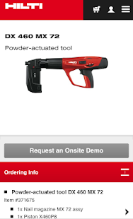 Hilti Mobile App Screenshots 3