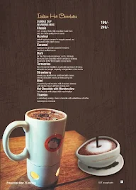 The Chocolate Room menu 1