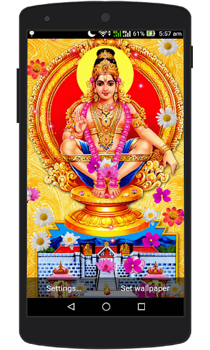 Ayyappa Swamy Live Wallpaper