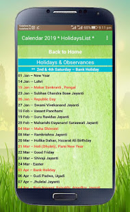 Calendar 2019(圖2)-速報App