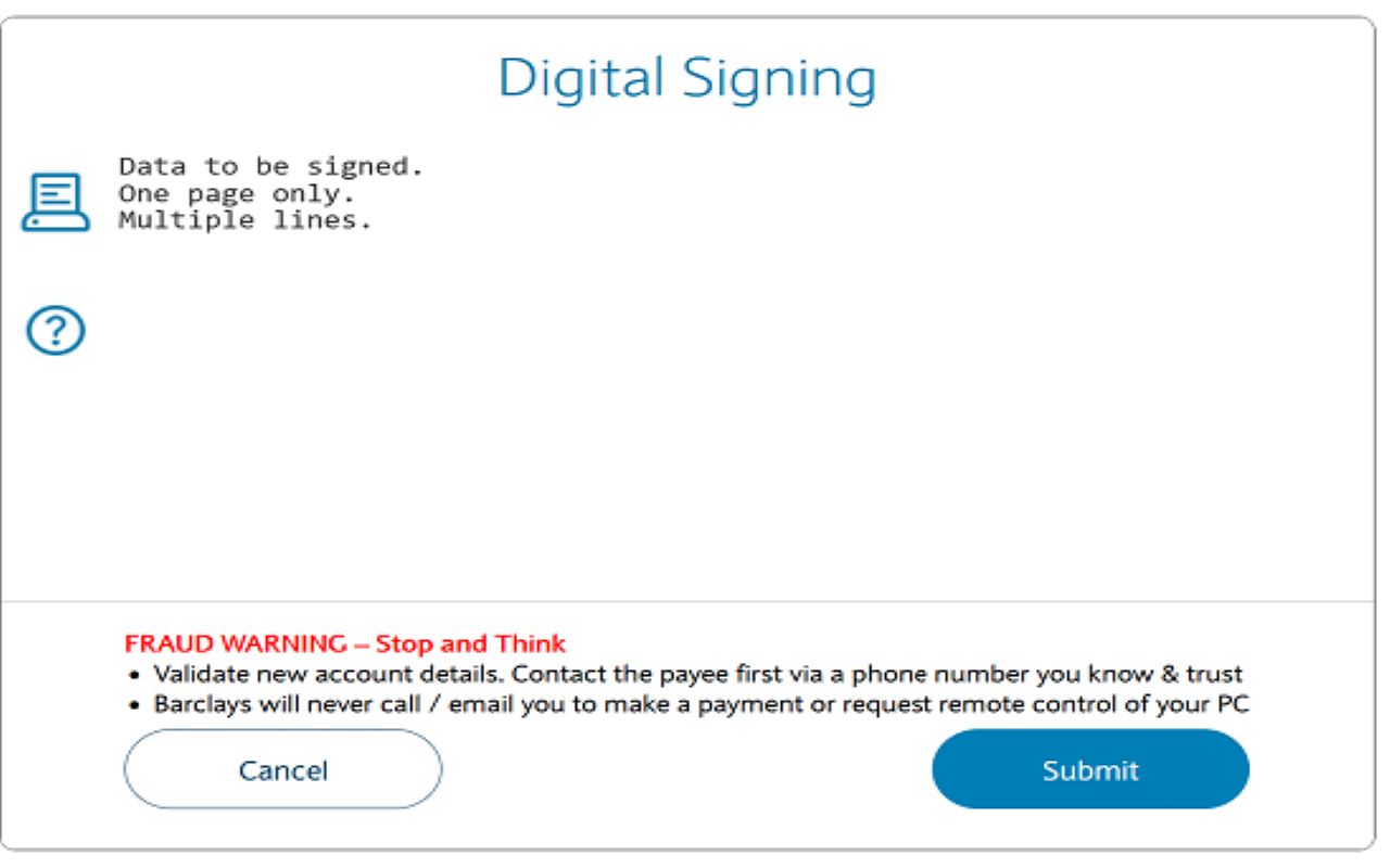 Gemalto Web Signer for Barclays Preview image 0