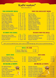 Kathi Nation menu 1