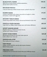 White Pearl - Kiranshree Portico menu 3