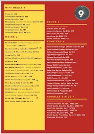 Cafe 96 menu 1