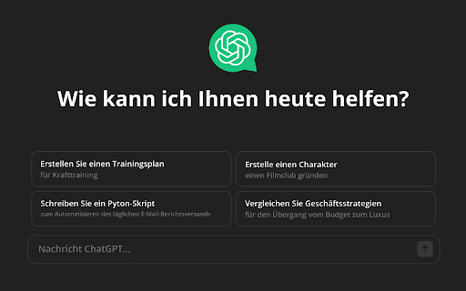 ChatGPT Deutsch
