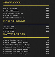 Lallantop Shawarma menu 1