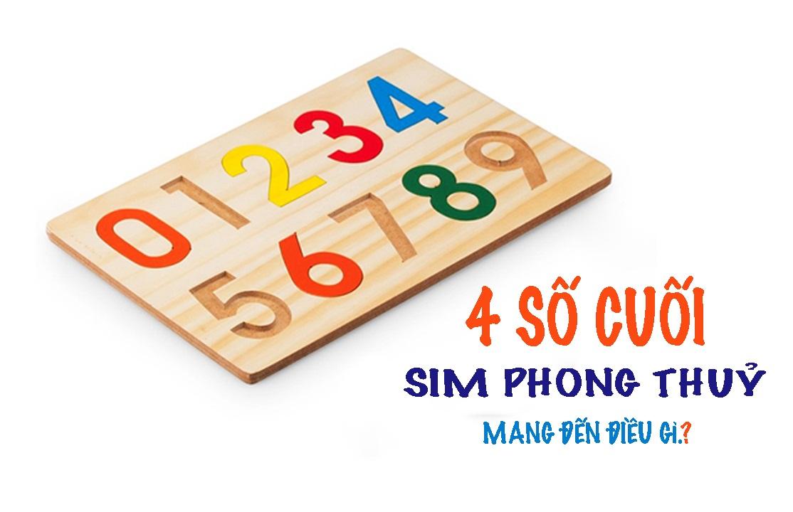 Cách Tính Phong Thủy 4 Số Cuối Sim Điện Thoại