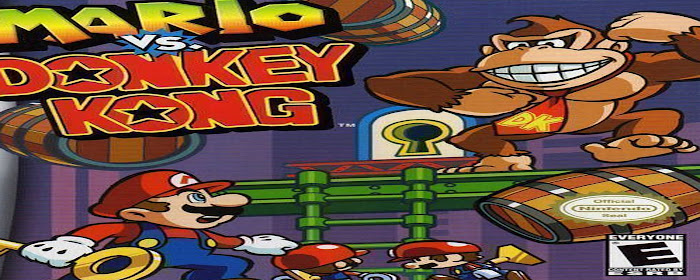 Mario Vs. Donkey Kong New Tab marquee promo image