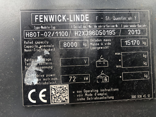 LINDE H80/1100T