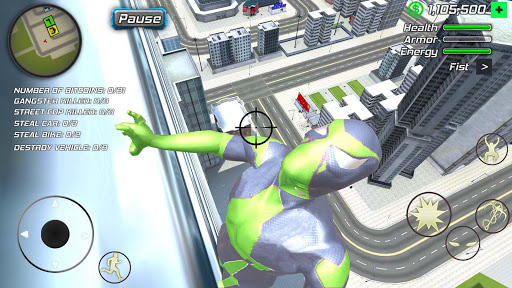 Rope Frog Ninja Hero - Strange Gangster Vegas apktram screenshots 6