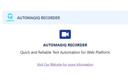 autoMagiQ Recorder