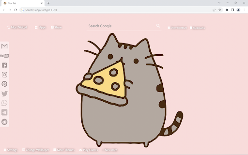 Pusheen Wallpaper New Tab