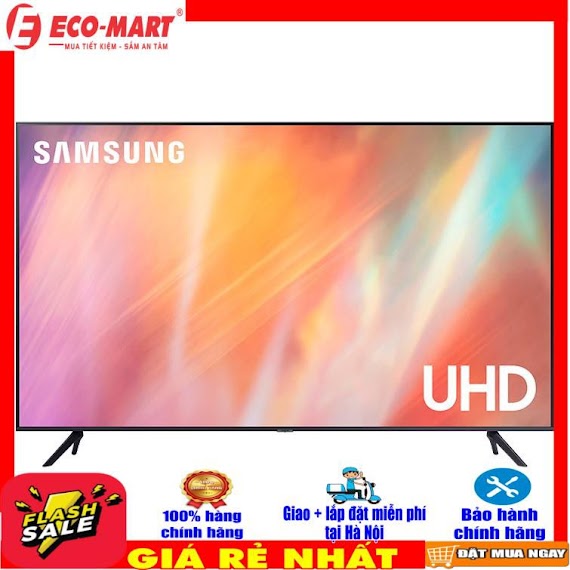 Ua75Au7000 Smart Tivi Samsung Ua75Au7000Kxxv 4K Uhd 75 Inch New 2021