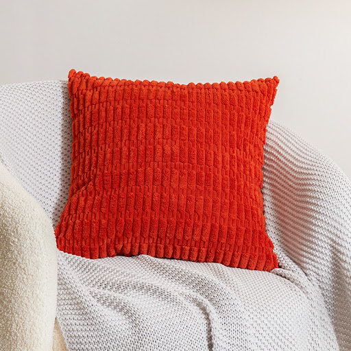 Title 2, Home sofa decoration pillow cover, corduroy, wi...