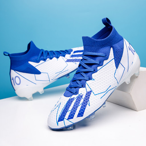 Title 8, Mens Soccer Shoes with Broken Nails Training S...
