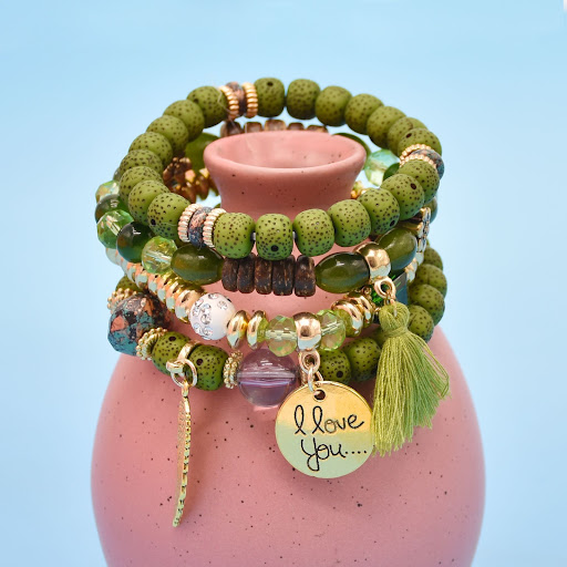 Title 3, Bohemian Ethnic Style Multi-layer Couple Bracel...
