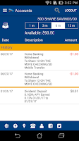 Transportation Mobile Account  Screenshot