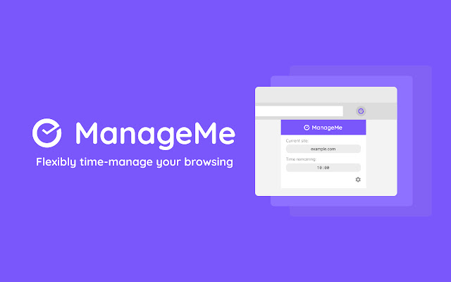 ManageMe chrome extension